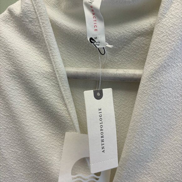 ANTHROPOLOGIE WHITE LONG SLEEVE MINI DRESS- NWT - Picture 3 of 3